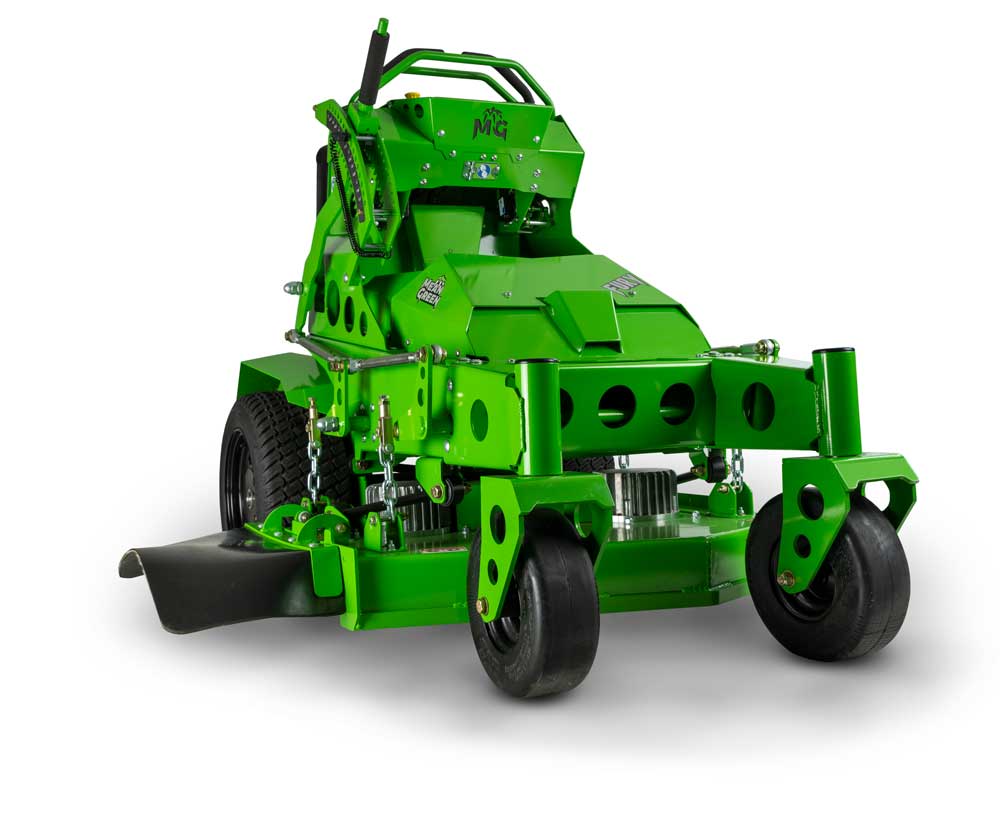 Mean Green Fury stand-on mower