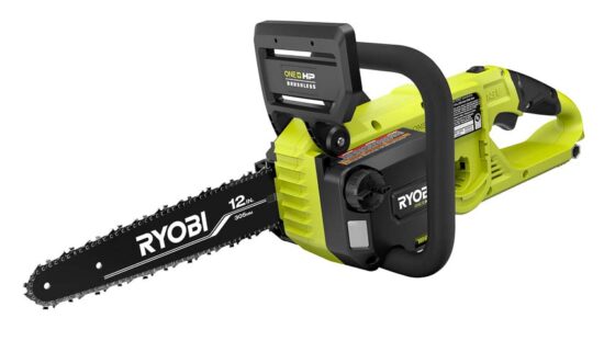 Ryobi 18V 12-inch chainsaw