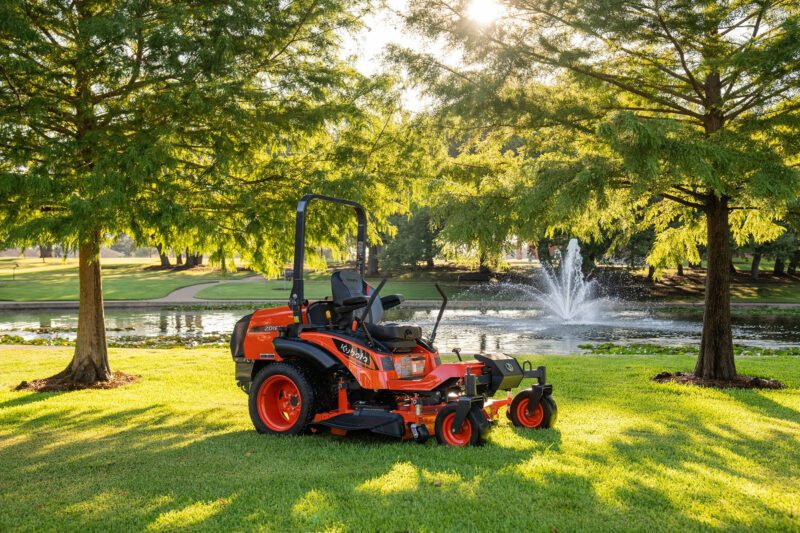 Kubota Flagship ZD Zero turn and F Series Riding Mowers OPE