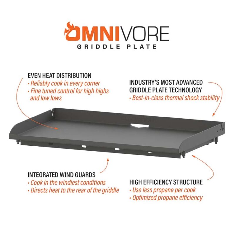 Blackstone 36 Culinary Omnivore Griddle with Side Table 4-Burner Liquid  Propane Flat Top Grill in the Flat Top Grills department at