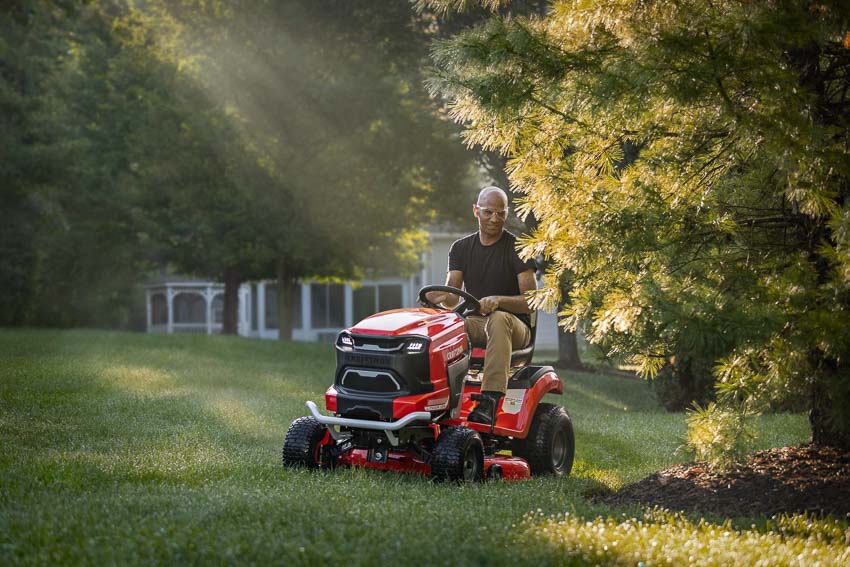 Craftsman battery-powered lawn tractor