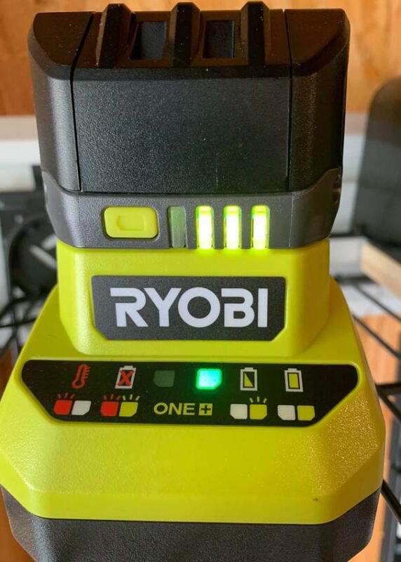 Ryobi one+ battery