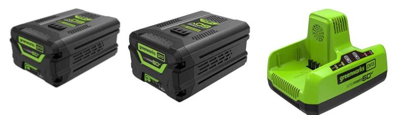 greenworks backpack blower batteries