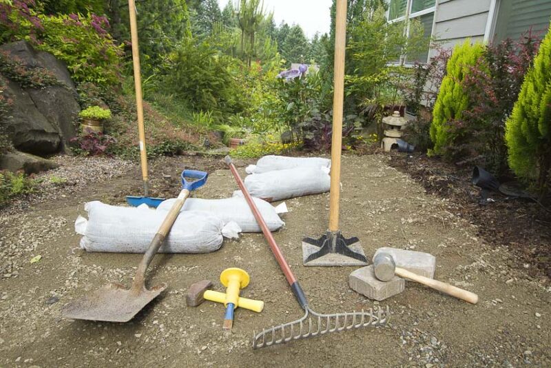 paver patio installation