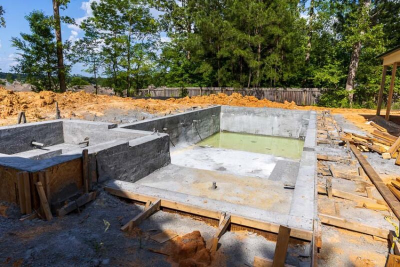 pool construction