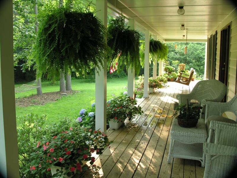 types of porches