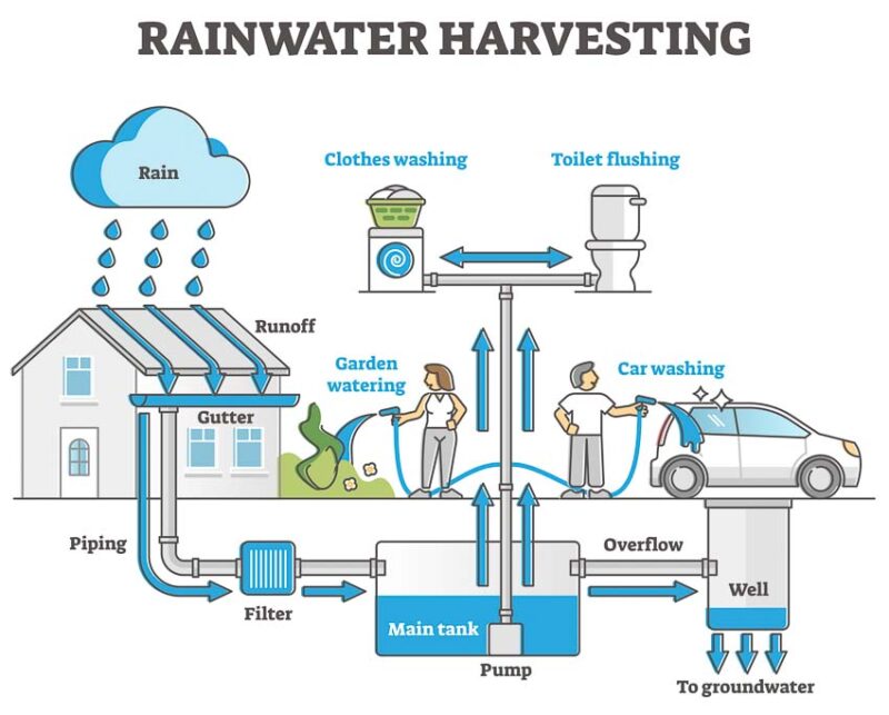 benefits of rain barrel system