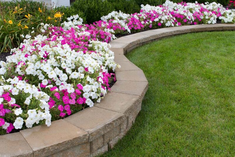 cost of flower beds