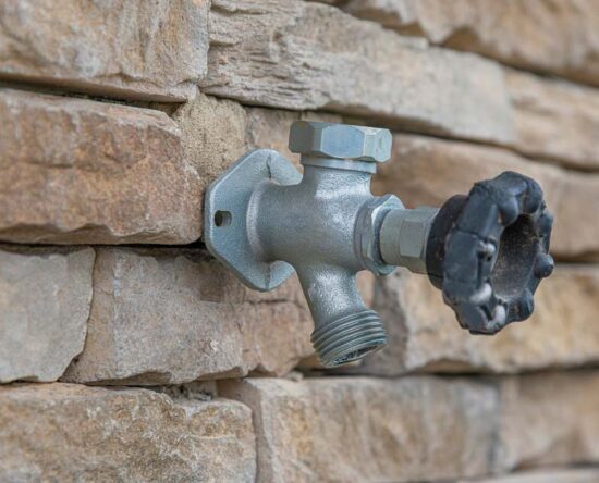 cost of outdoor water spigot