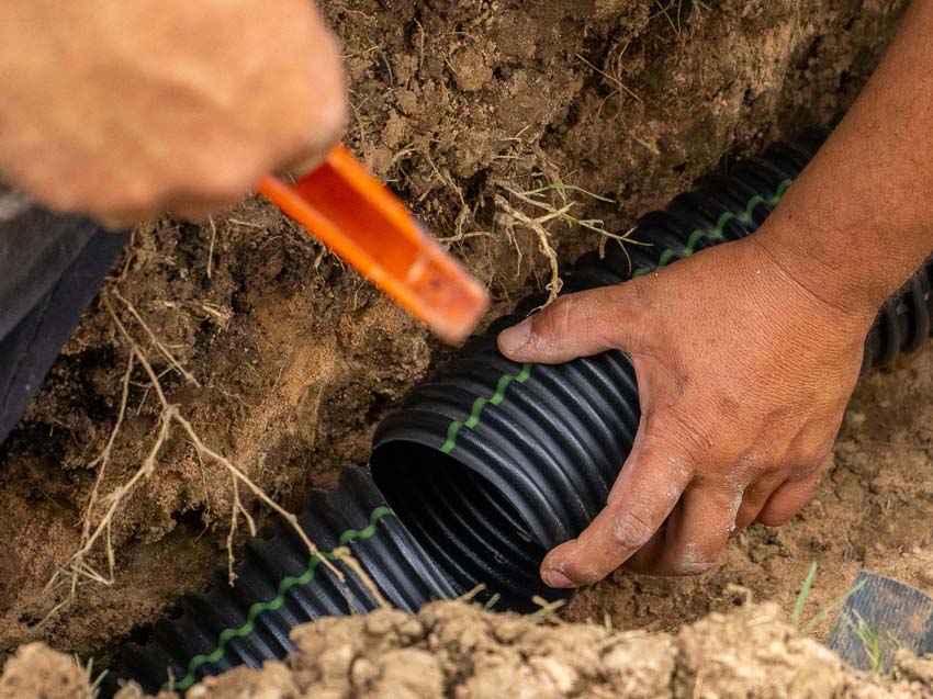 french drain cost
