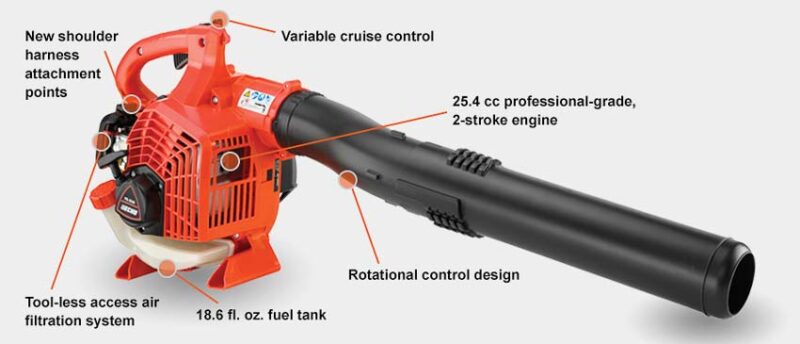 Echo pb 2520 leaf blower features