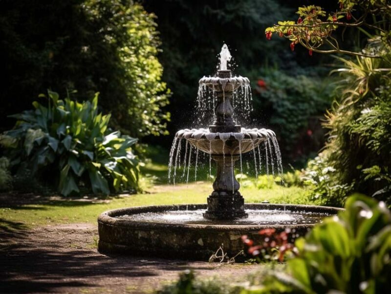 cost of a garden water fountain