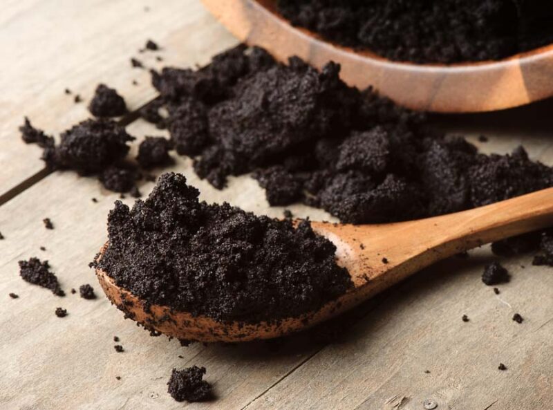 nutrient composition of coffee grounds