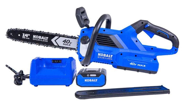 kobalt 14 inch chainsaw kit