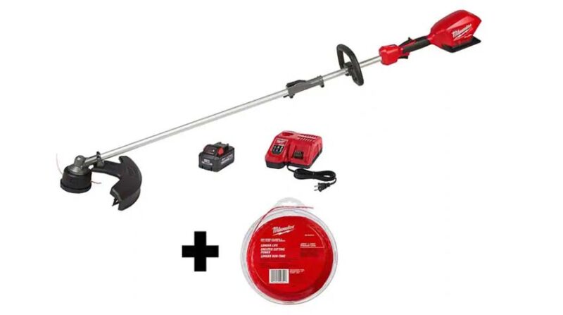 milwaukee m18 trimmer kit quik-lock system