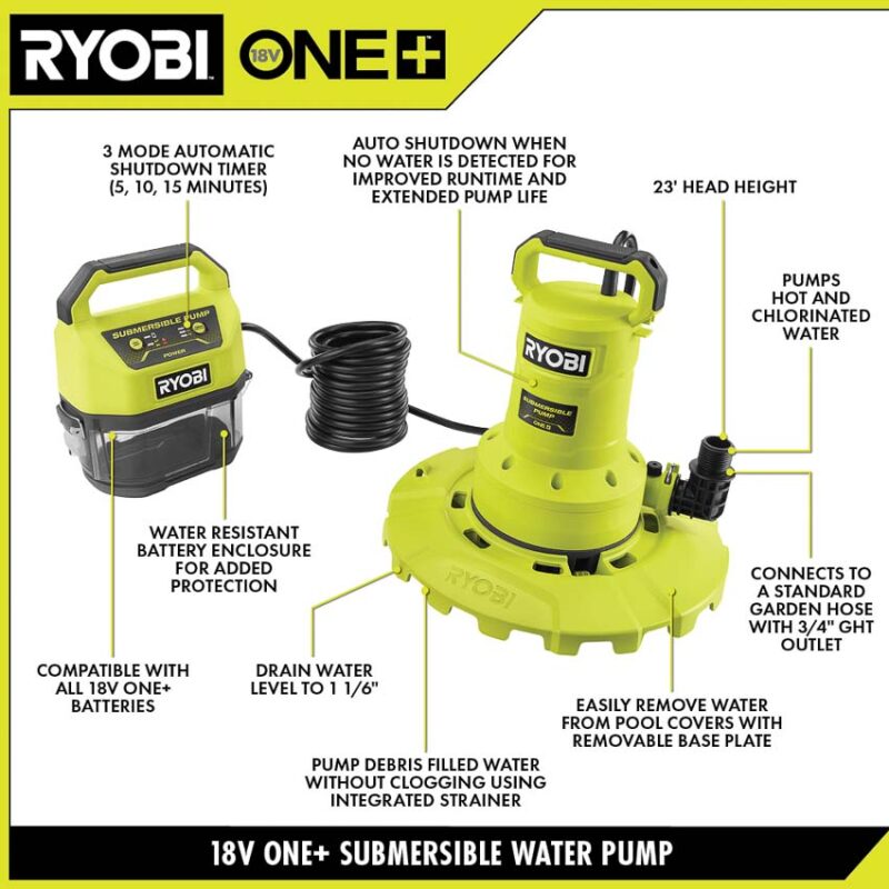 ryobi p3020 transfer pump