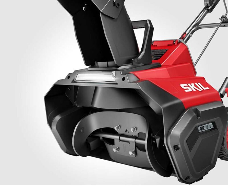 skil pwrcore single-stage snow blower