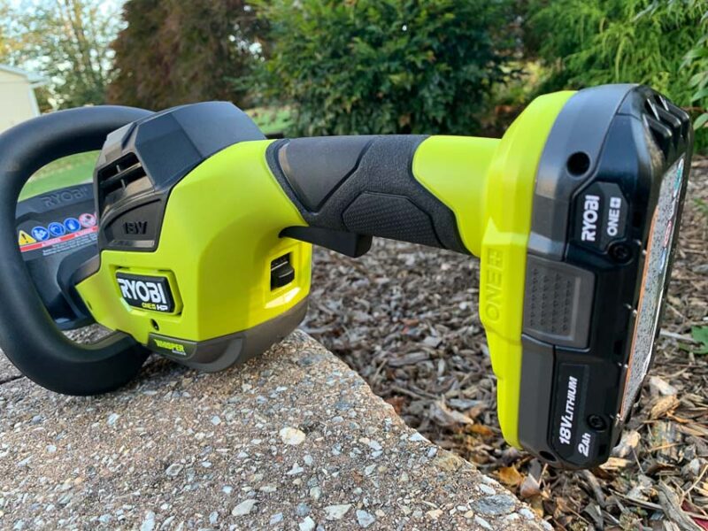 ryobi 18v hedge trimmer