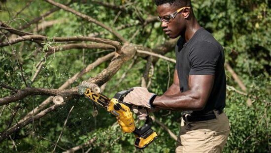 dewalt 20v pruning chainsaw