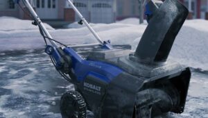 kobalt 80v snow blower