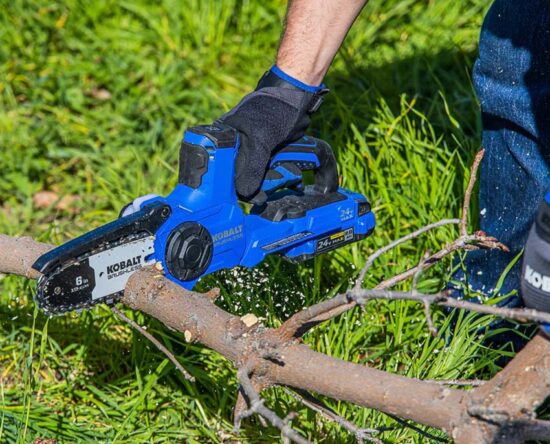 kobalt pruning chainsaw