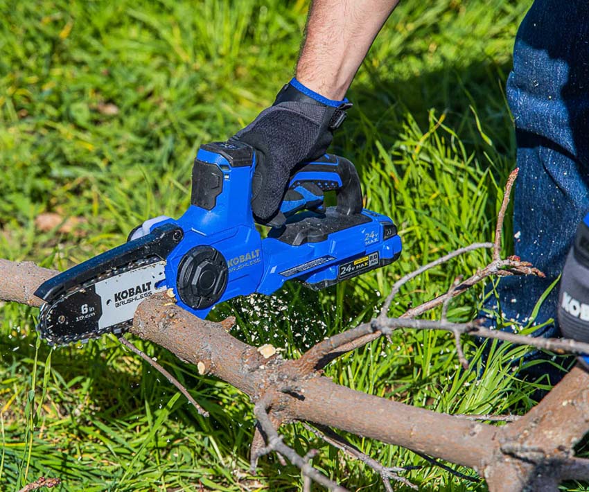 kobalt pruning chainsaw