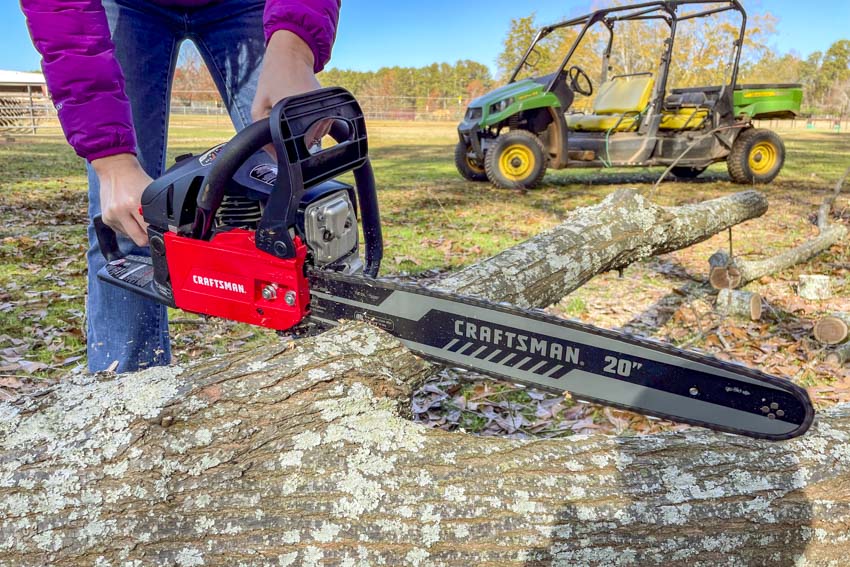craftsman 20 inch chainsaw review